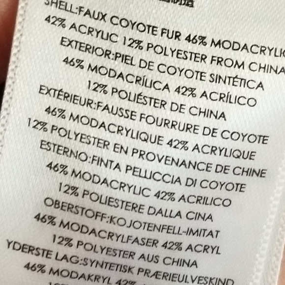 Faux fur coat - Picture 5 of 5